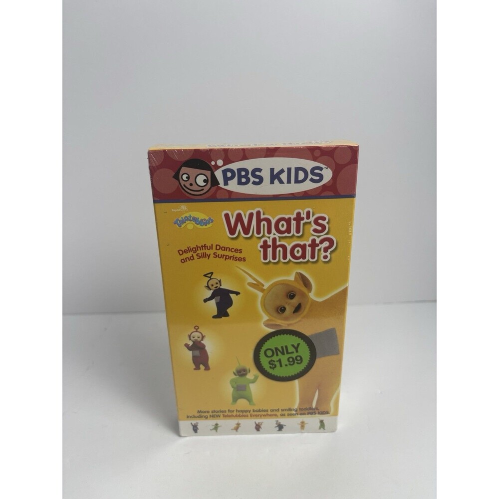 Teletubbies Whats That? PBS Kids VHS Tape 2003 Sealed New